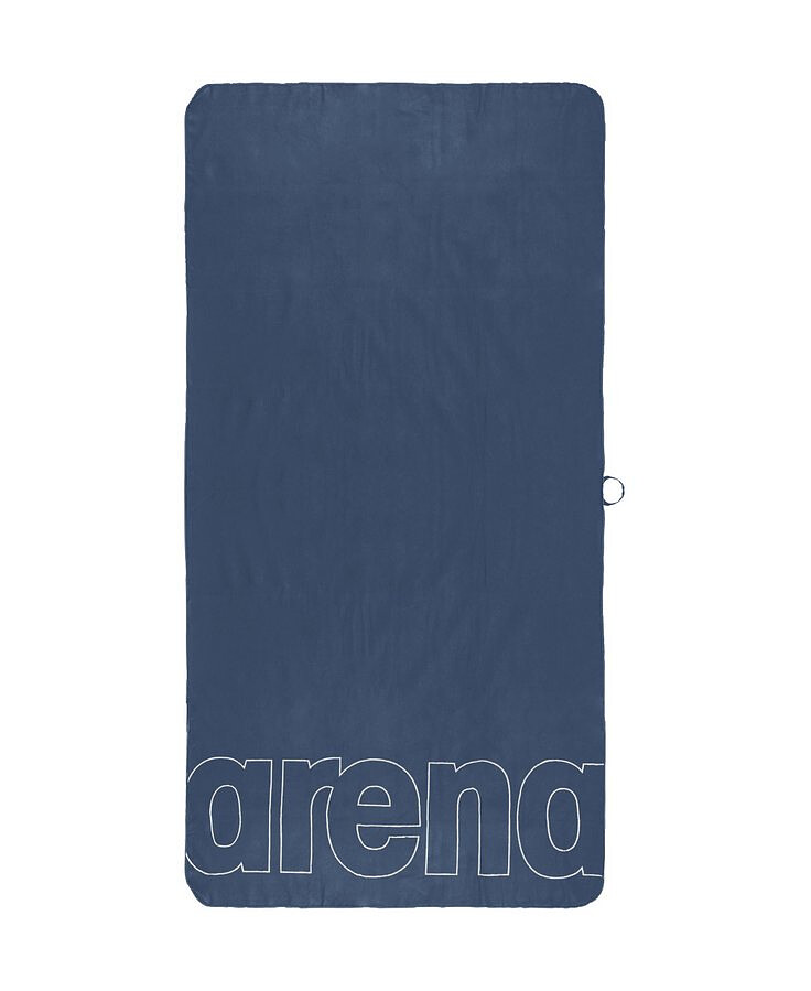 Arena Полотенце SMART PLUS GYM TOWEL navy-white