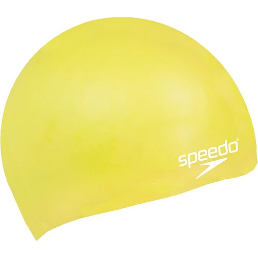 Speedo Шапочка для плавания Junior Plain Moulded Silicone Cap Yellow Speedo Шапочка для плавания Junior Plain Moulded Silicone Cap Yellow