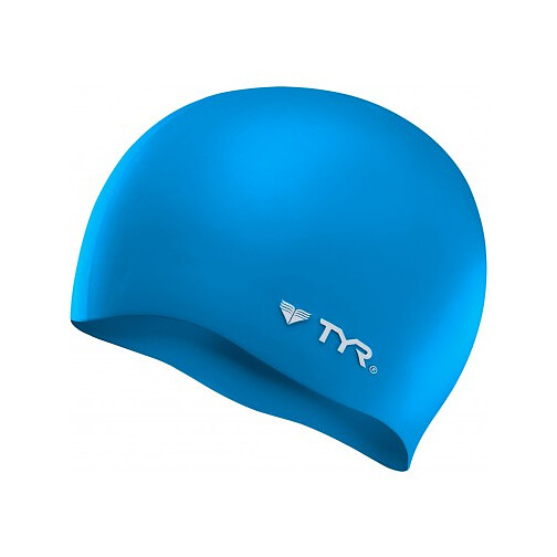 TYR Шапочка для плавания Wrinkle Free Blue