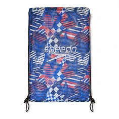 Speedo Мешок-рюкзак Printed Mesh Bag Red/White/Blue