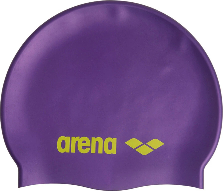 Arena Шапочка для плавания CLASSIC SILICONE violet - soft_green