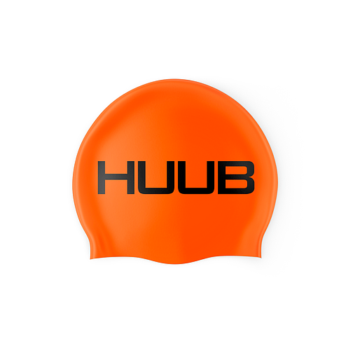 HUUB Шапочка для плавания Silicone Swim Cap Fluo Orange