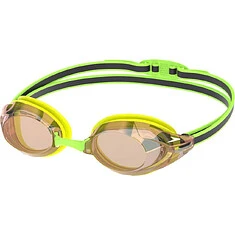 Speedo Очки для плавания Vanquisher 3.0 Mirrored Hyper Yellow/Grey/Ablaze
