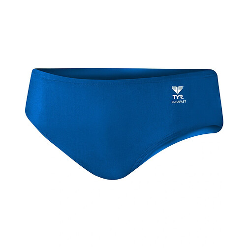 TYR Плавки спортивные Durafast Elite Solid Racer royal