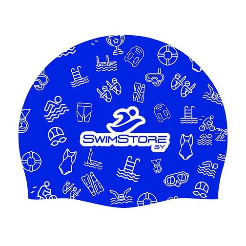 SwimStore Шапочка для плавания Aquatics dark blue