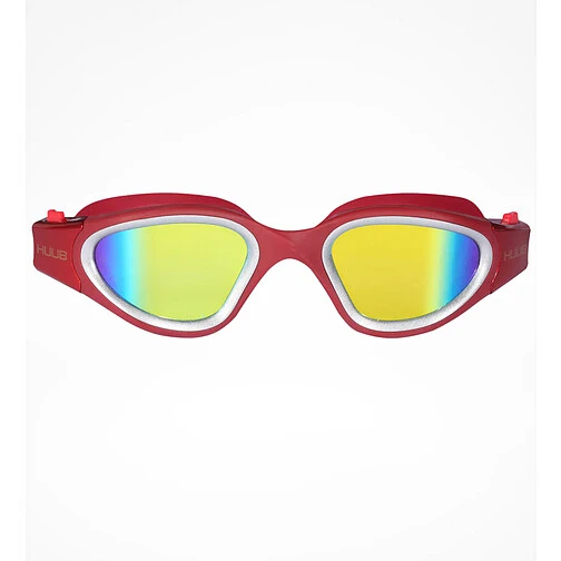 HUUB Очки для плавания Mirage Goggle Red/Gold - Dark Smoke/Gold Mirror
