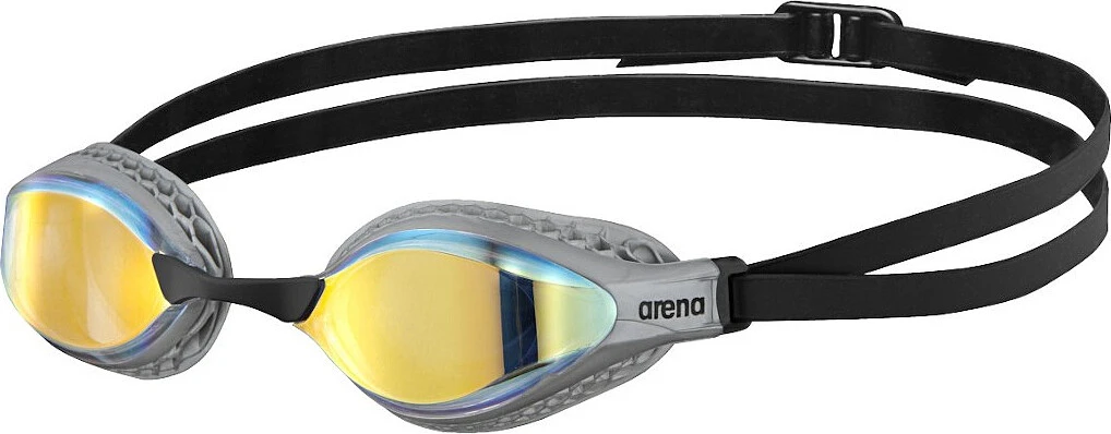 Arena Очки для плавания Airspeed Mirror Yellow Copper-Silver