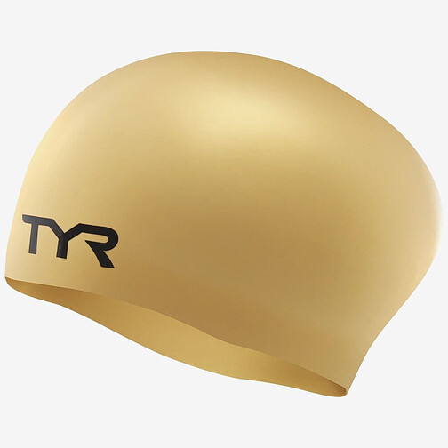 TYR Шапочка для длинных волос Long Hair gold