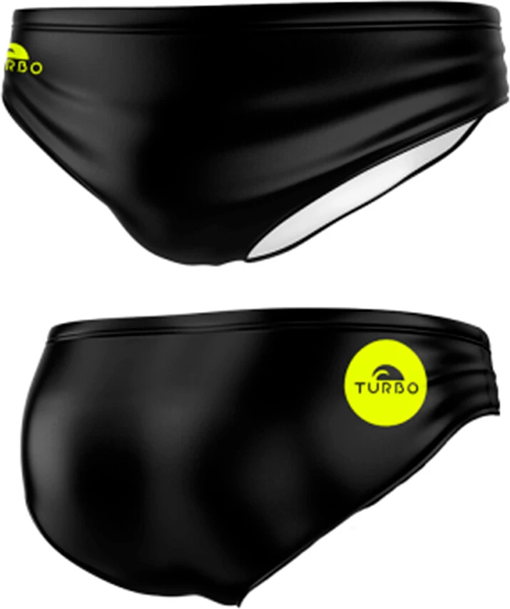 TURBO Плавки спортивные BOYS SUITS BASIC NEON FLUOR black