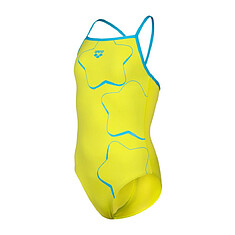Arena Купальник ARENA STAR GRAPHIC LIGHTDROP JR soft green-turq
