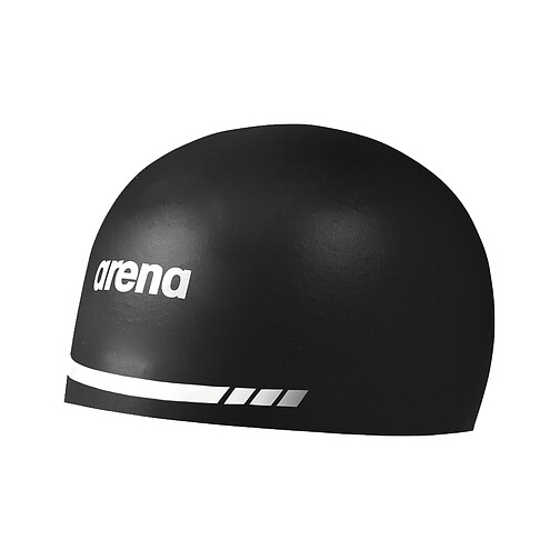 Arena Шапочка для плавания 3d Soft с нанесением (BLR + фамилия) black