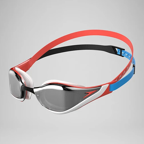 Speedo Очки для плавания Fastskin Pure Focus Mirror Goggles Red/Black/White