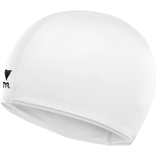 TYR Шапочка тканевая Lycra Fiber White