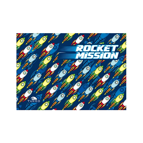 TURBO Полотенце из микрофибры TERRY ROCKETS 145x100cm