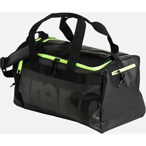 Arena Сумка SPIKY III DUFFLE 40 dark_smoke-neon_yellow