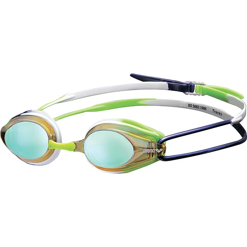 Arena Очки для плавания Tracks Mirrored Yellow-Purple-Green Arena Очки для плавания Tracks Mirrored Yellow-Purple-Green