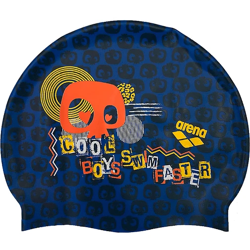 Arena Шапочка для плавания Print 2 Junior AW20 Cool Blue Arena Шапочка для плавания Print 2 Junior AW20 Cool Blue