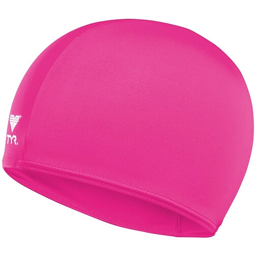 TYR Шапочка тканевая Lycra Fiber Pink