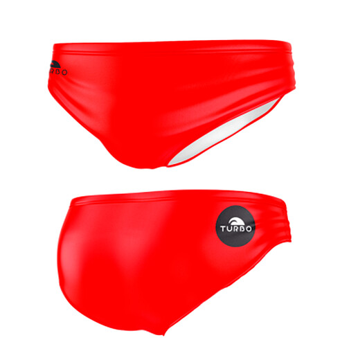 TURBO Плавки спортивные BOYS SUITS BASIC NEON FLUOR red