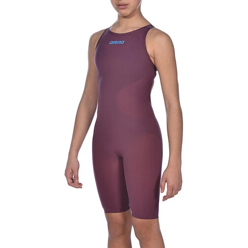 Arena Гидрокостюм R-EVO ONE FBSLOB JR red wine-turquoise