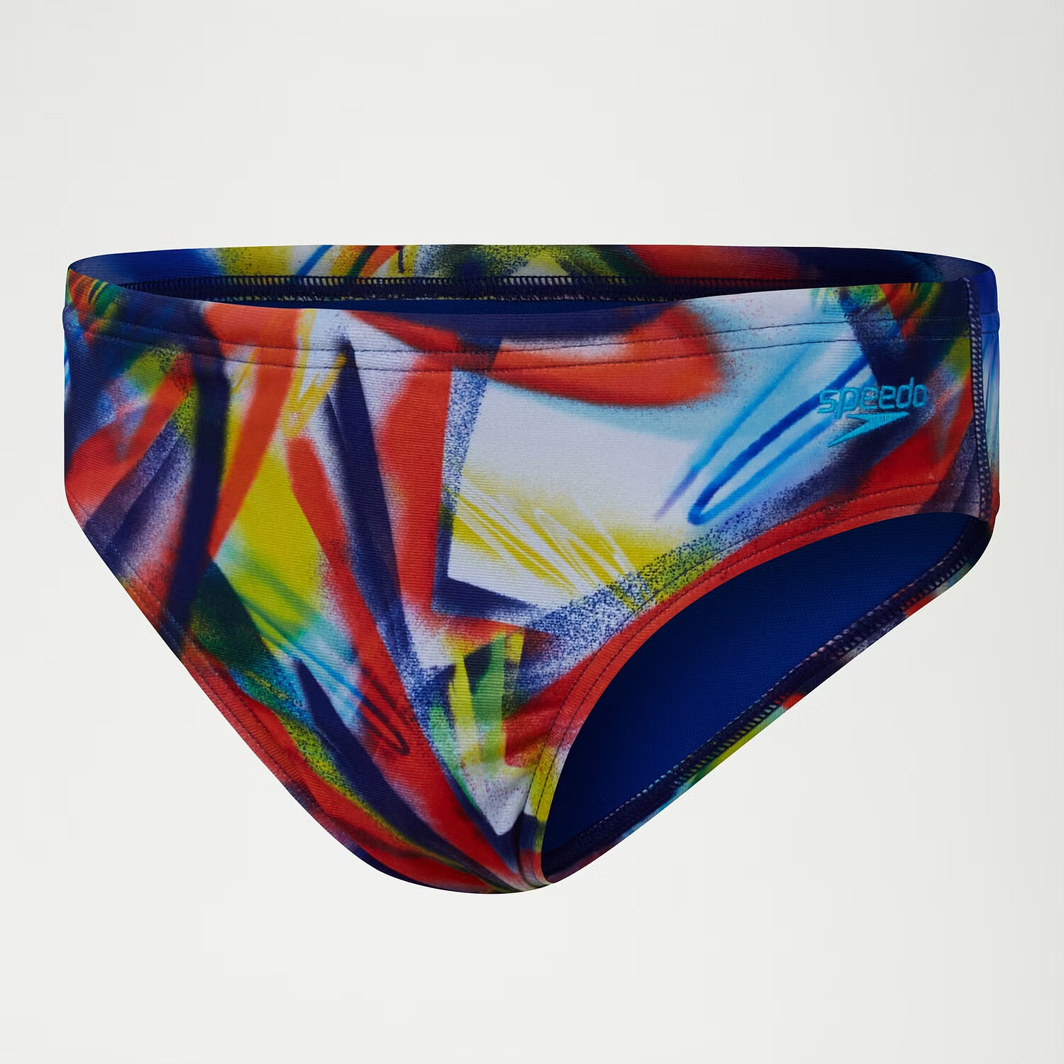 Speedo Плавки спортивные Boys Digital Allover 6.5cm Brief Navy/Red/Green