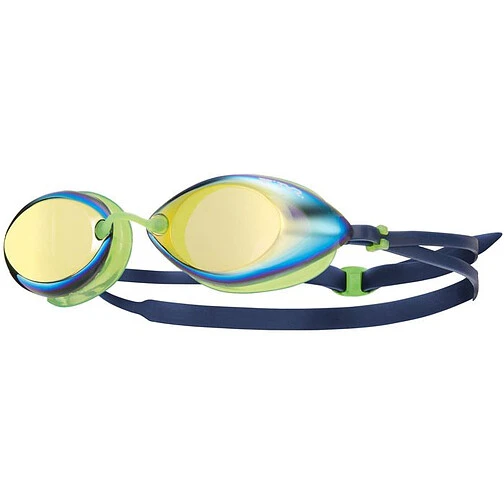 TYR Очки для плавания Tracer Racing Metallized Gold / Green