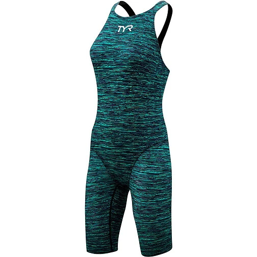 TYR Гидрокостюм Thresher Baja Open Back Swimsuit Green