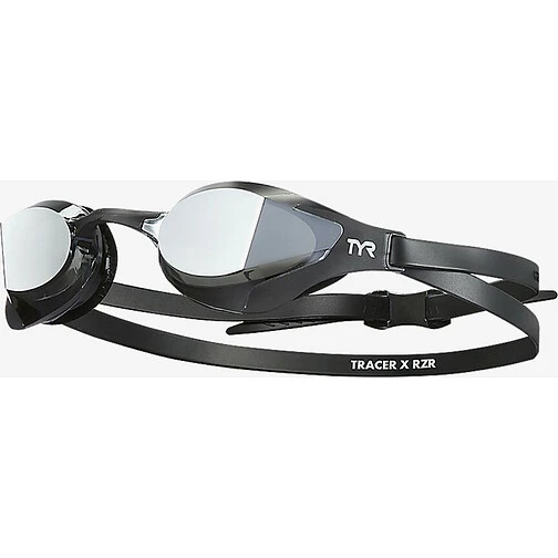 TYR Очки для плавания Tracer-X RZR Racing Mirrored Silver/Black TYR Очки для плавания Tracer-X RZR Racing Mirrored Silver/Black