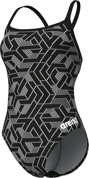 Arena Купальник спортивный ARENA ESCAPE CHALLENGE black-team black