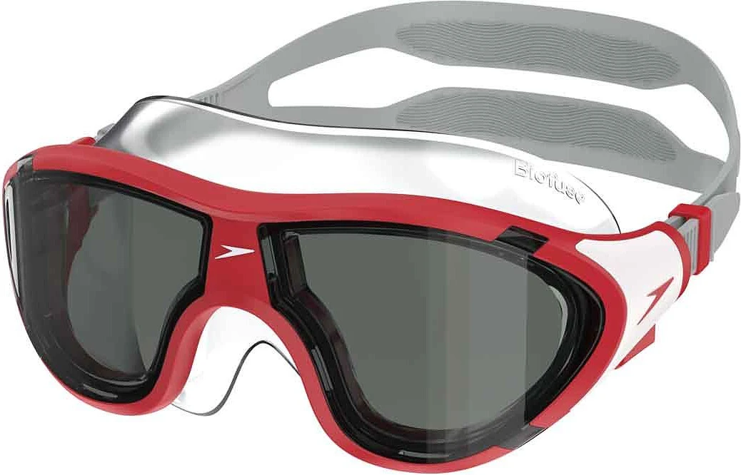 Speedo Очки для плавания BIOFUSE 2.0 MASK JUNIOR Red/Smoke