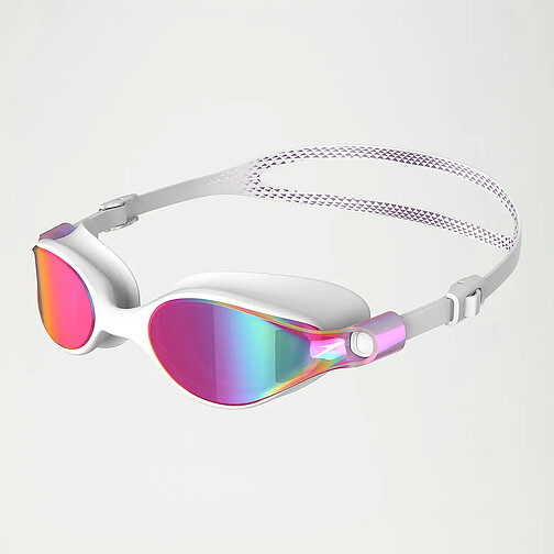 Speedo Очки для плавания V-Class Virtue Mirror Female Fit Goggles white/gold