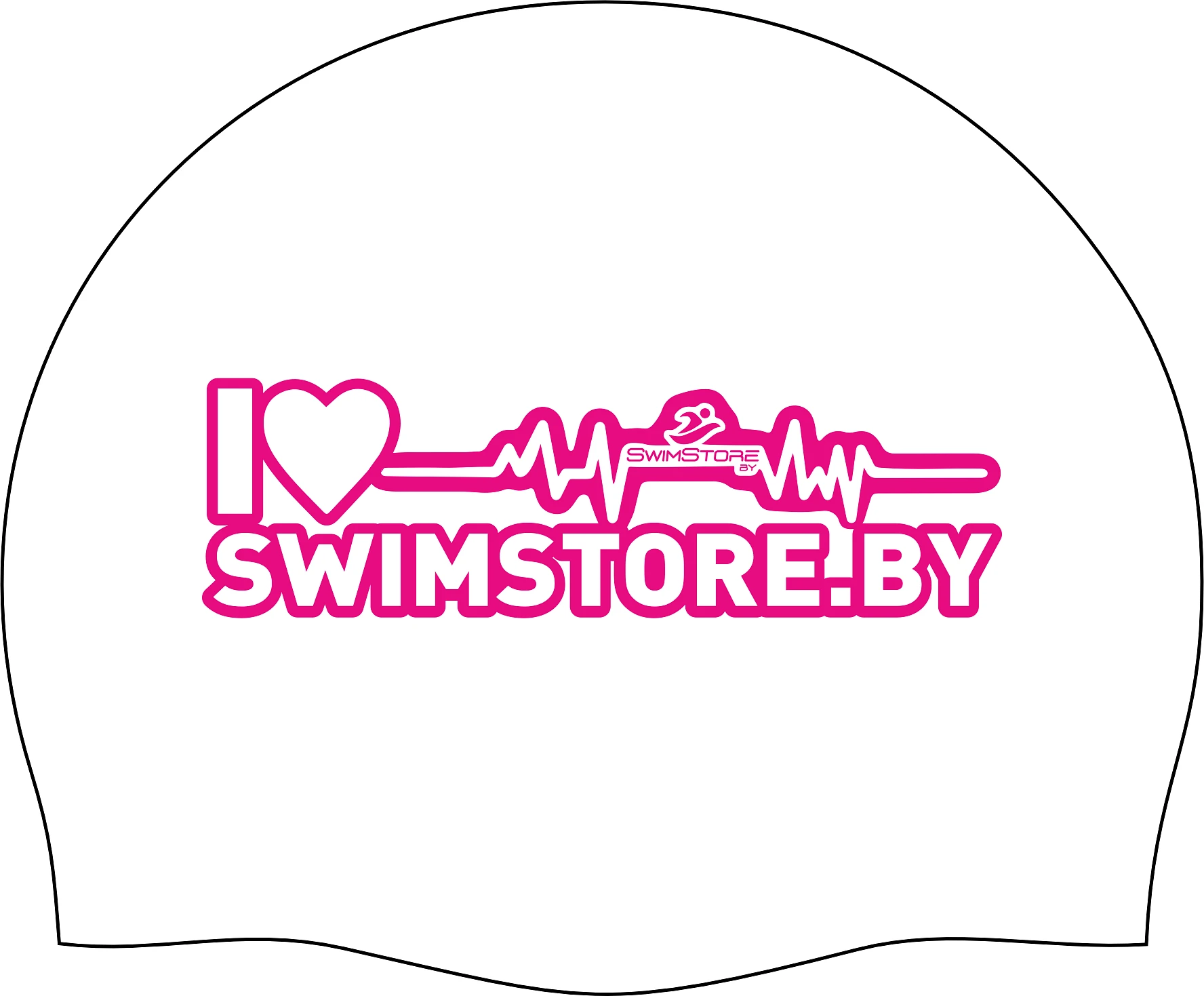 SwimStore Шапочка для плавания ILSS white/pink