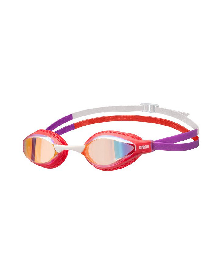 Arena Очки для плавания AIR-SPEED MIRROR yellow_copper-bright_coral-plum