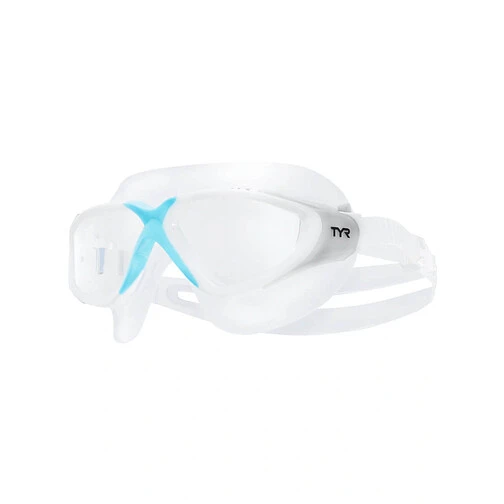 TYR Очки для плавания ROGUE FEMME ADULT SWIM MASK clear/blue