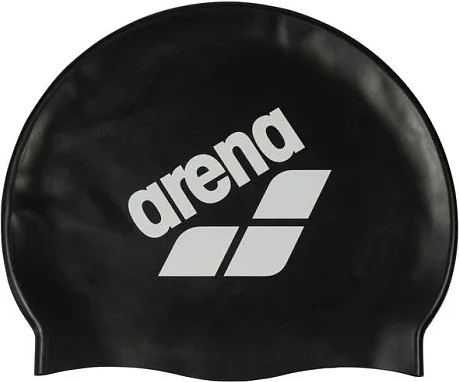 Arena Шапочка для плавания BIG LOGO CAP Black-White