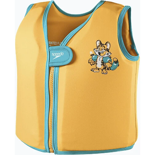 Speedo Жилет для плавания Printed Float Vest Orange/Green