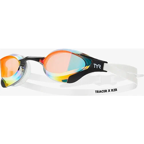 TYR Очки для плавания Tracer-X RZR Racing Mirrored Red/White TYR Очки для плавания Tracer-X RZR Racing Mirrored Red/White