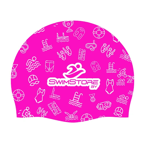 SwimStore Шапочка для плавания Aquatics pink
