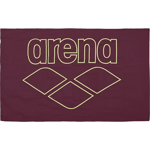 Arena Полотенце POOL SMART TOWEL Red wine-Shiny