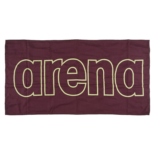 Arena Полотенце GYM SMART TOWEL Red wine-Shiny