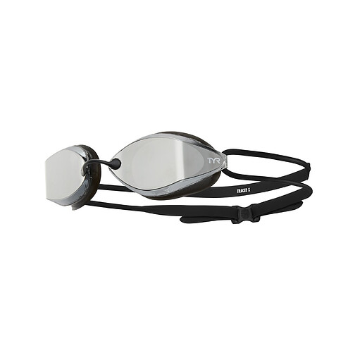TYR Очки для плавания Tracer-X Racing Nano Mirrored Silver/Black