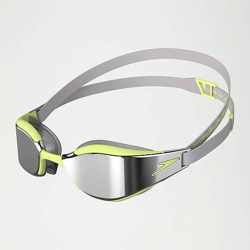 Speedo Очки для плавания Fastskin Hyper Elite Mirror grey/green