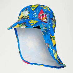 Speedo Шапка для бассейна Boy's Learn To Swim Sun Protection Hat blue/yellow