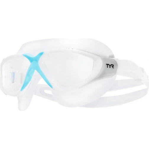 TYR Очки для плавания ROGUE FEMME ADULT SWIM MASK clear/blue