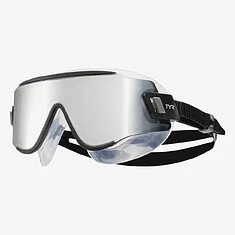 TYR Маска для плавания Tidal Wave Mirrored Swim Mask Silver/Black