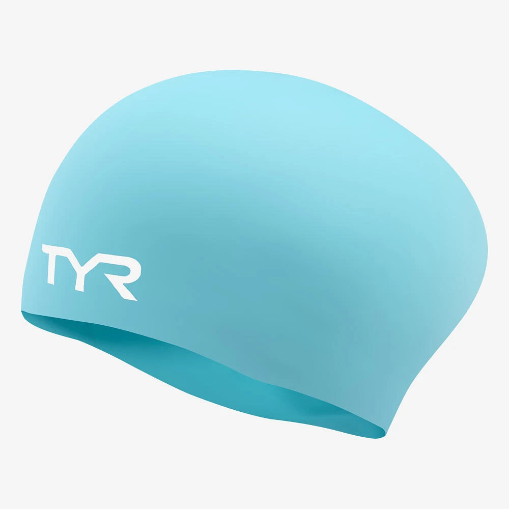 TYR Шапочка для длинных волос Long Hair Turquoise