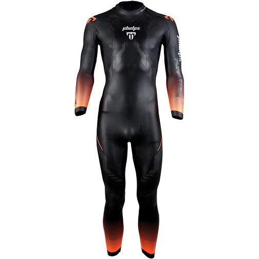 Phelps Гидрокостюм мужской Pursuit 2.0 black/orange