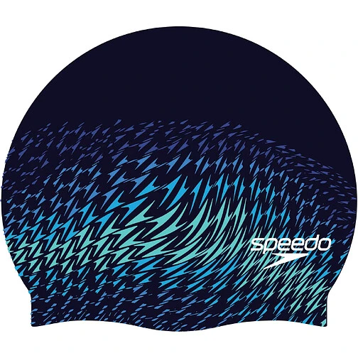 Speedo Шапочка для плавания Slogan Printed Cap Navy