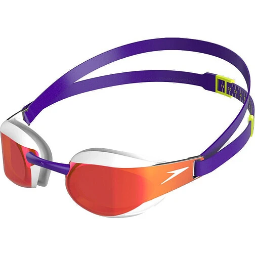 Speedo Очки для плавания Fastskin Elite Mirror Purple/White