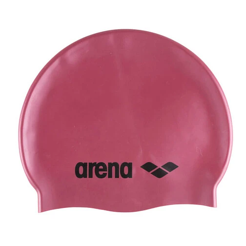 Arena Шапочка для плавания Classic Silicone red_fandango - black